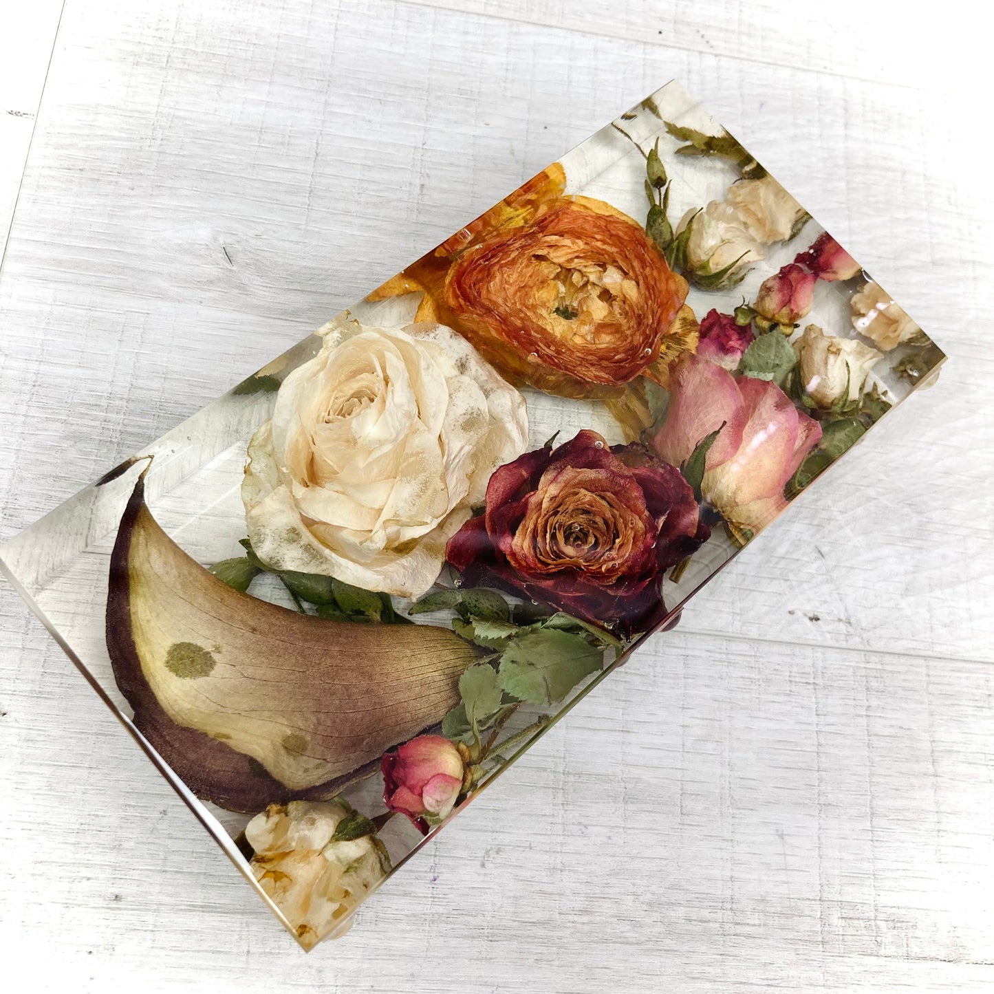 Flower Preservation 20x10cm display block