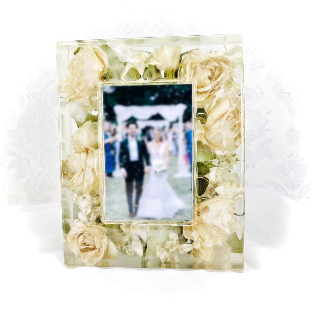 Flower Preservation 20x25cm photo frame block