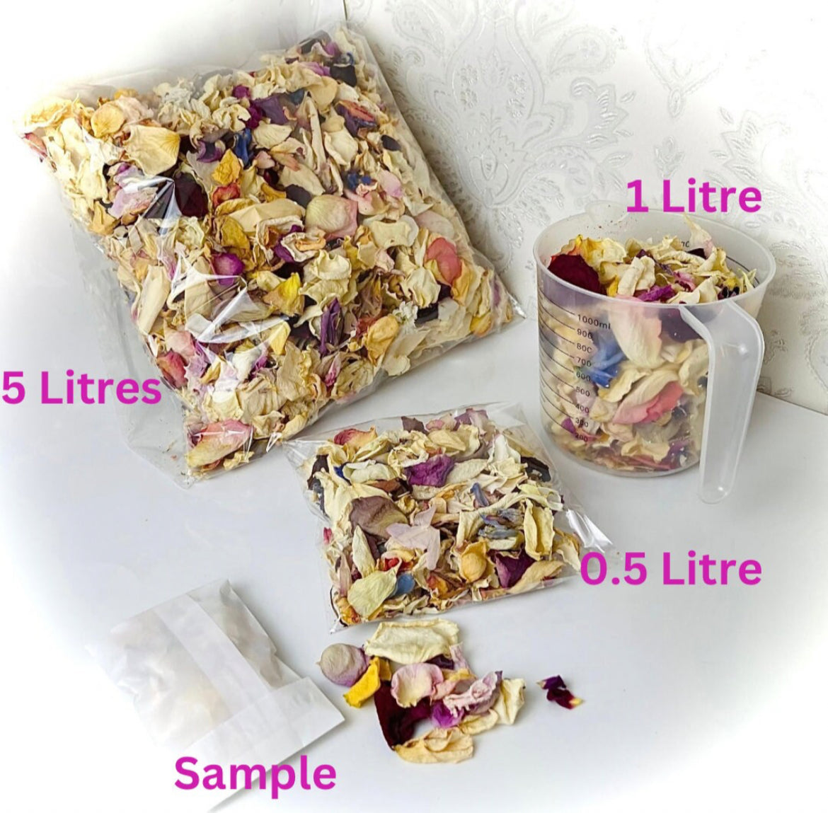 Natural Confetti - seasonal mix