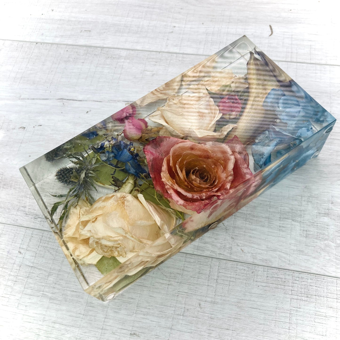 Flower Preservation 20x10cm display block