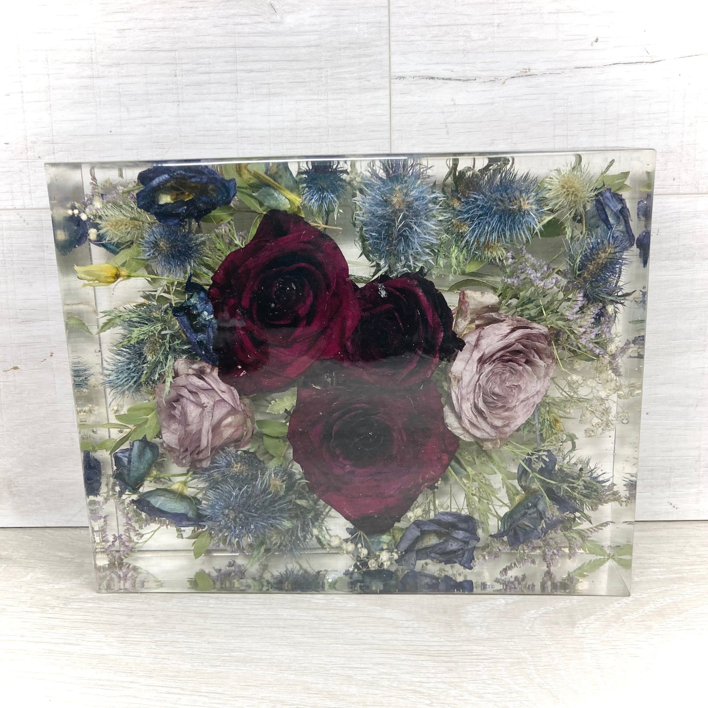 Flower Preservation 20x25cm display block