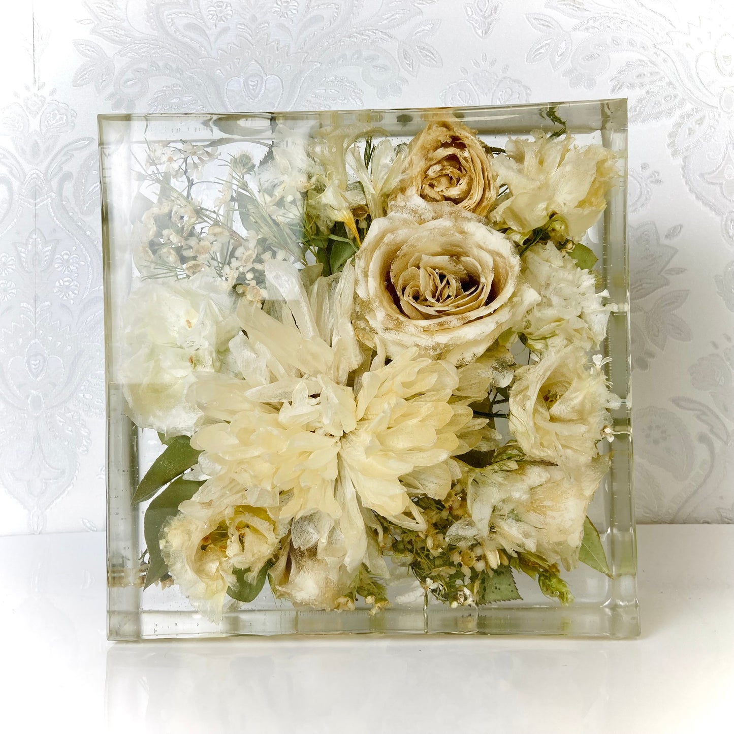 Flower Preservation 20cm display block
