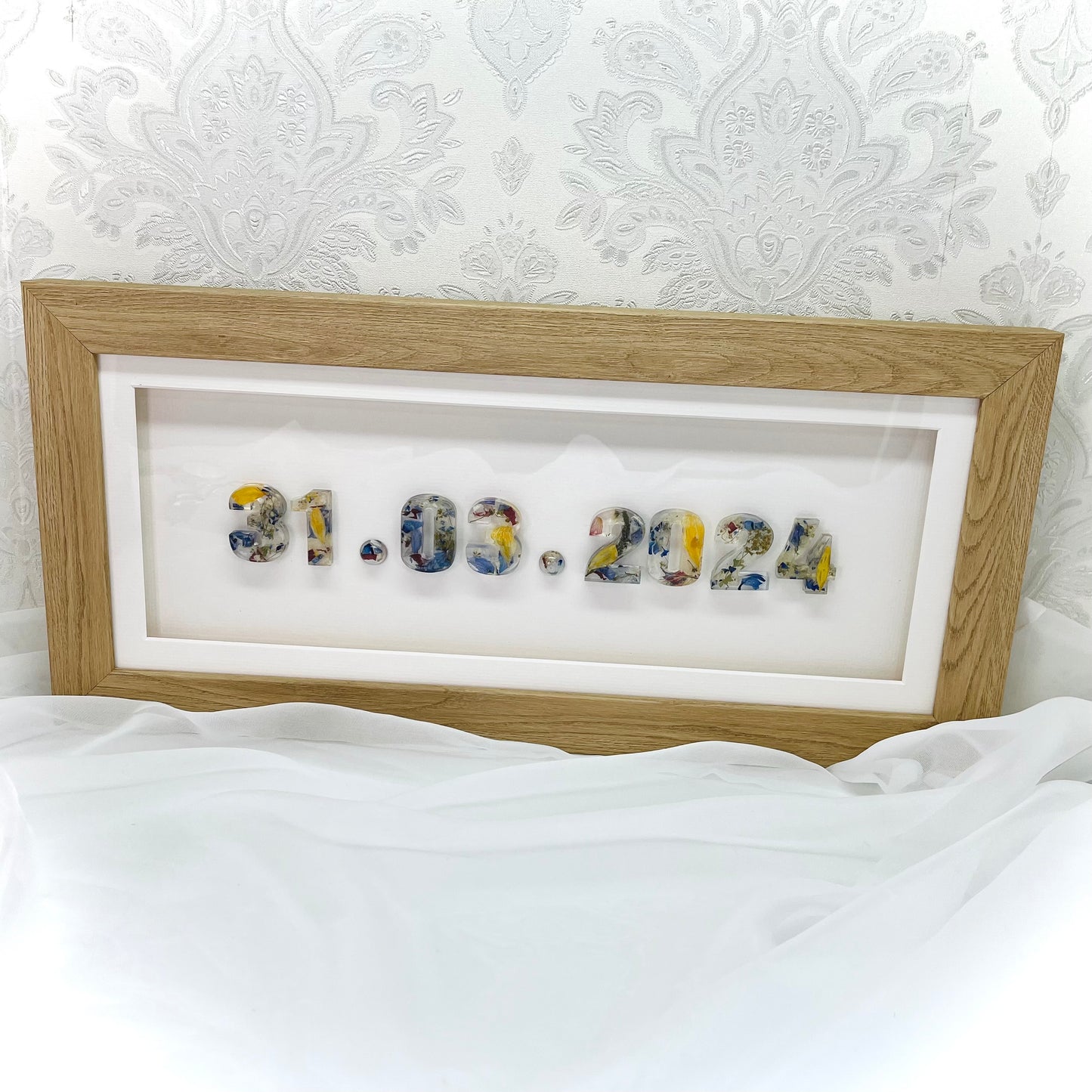 Flower Preservation framed date