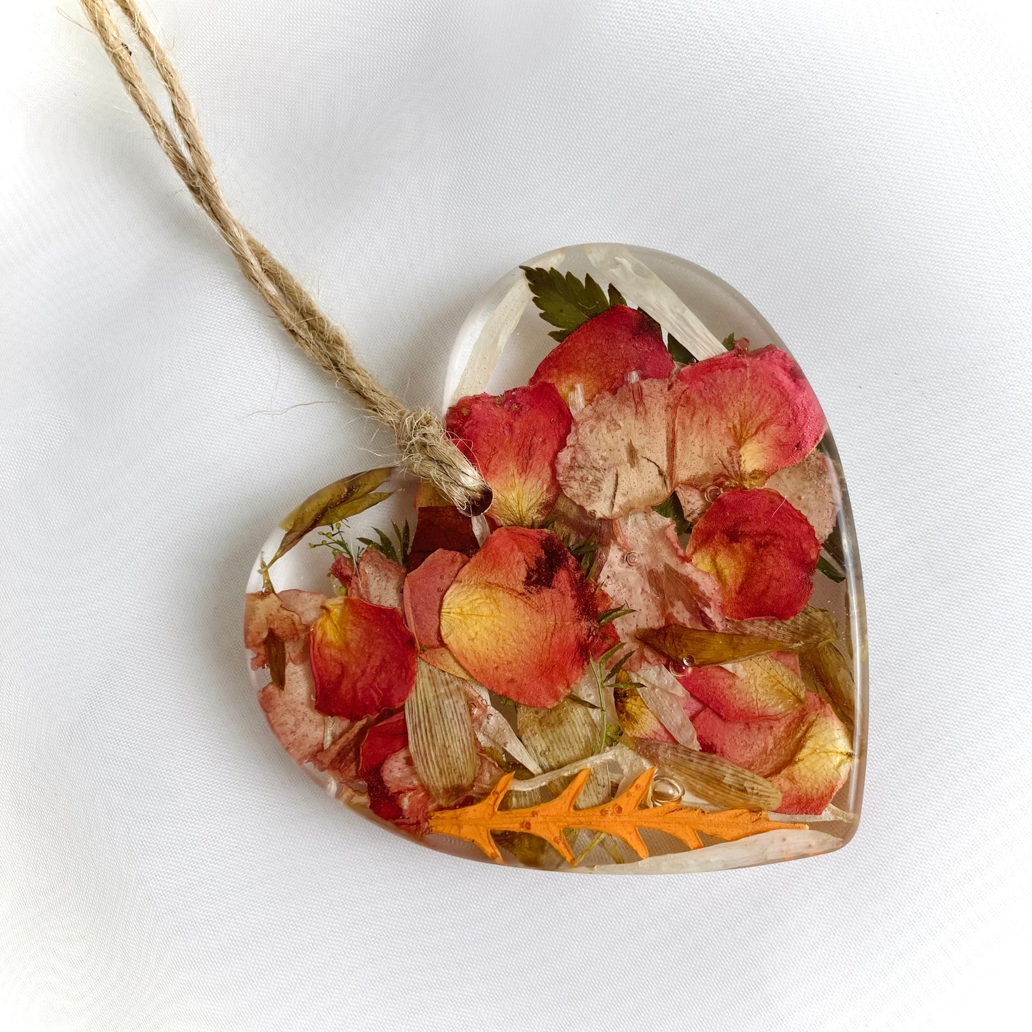 Flower Preservation hanging heart