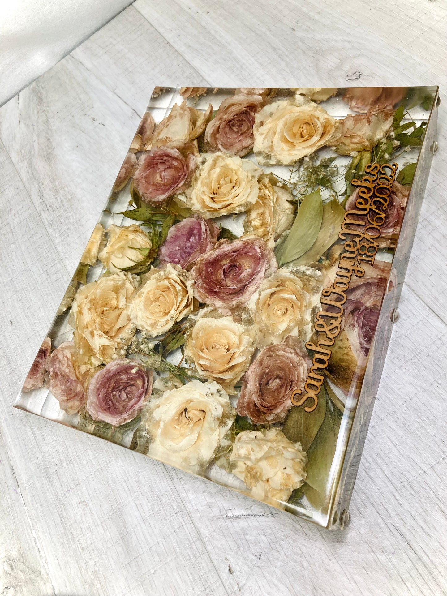 Flower Preservation 20x25cm display block
