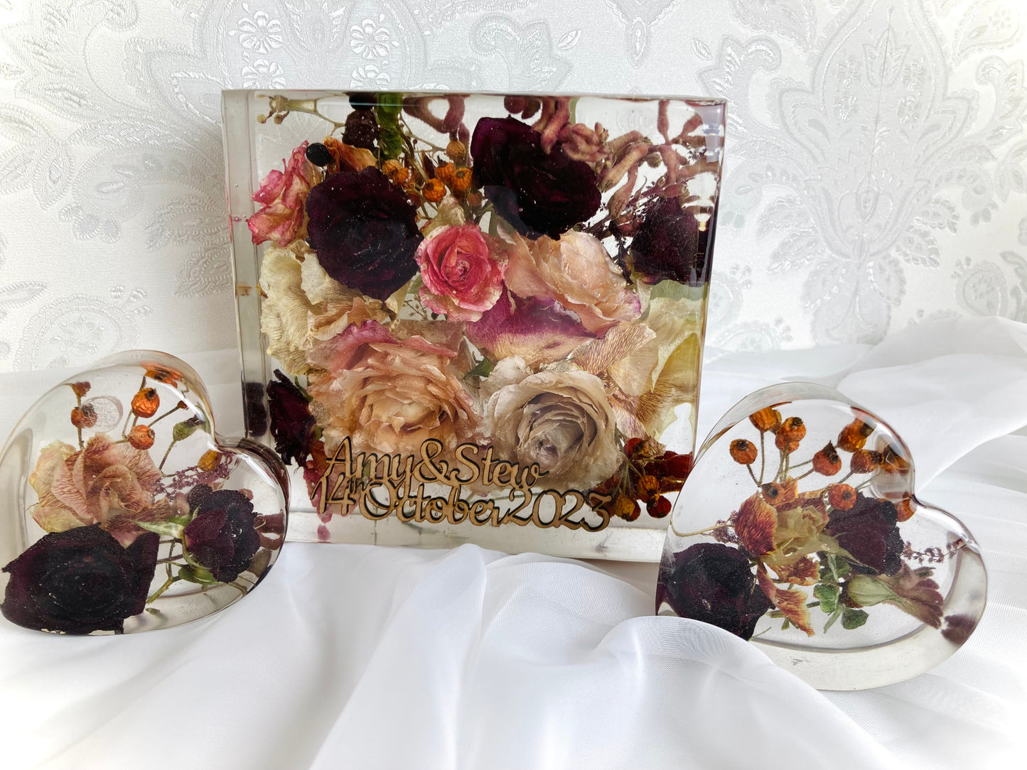 Flower Preservation 15cm display block