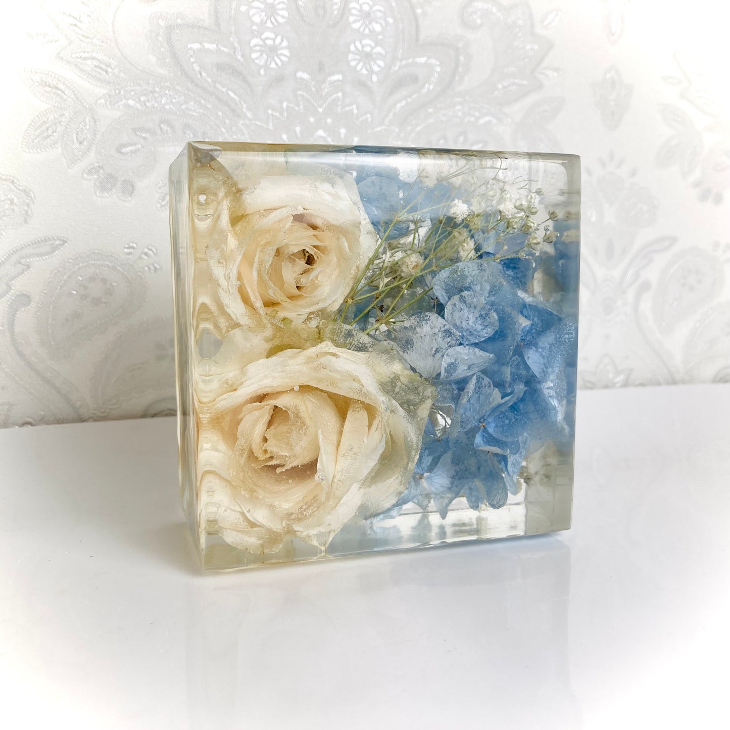 Flower Preservation 10cm display block