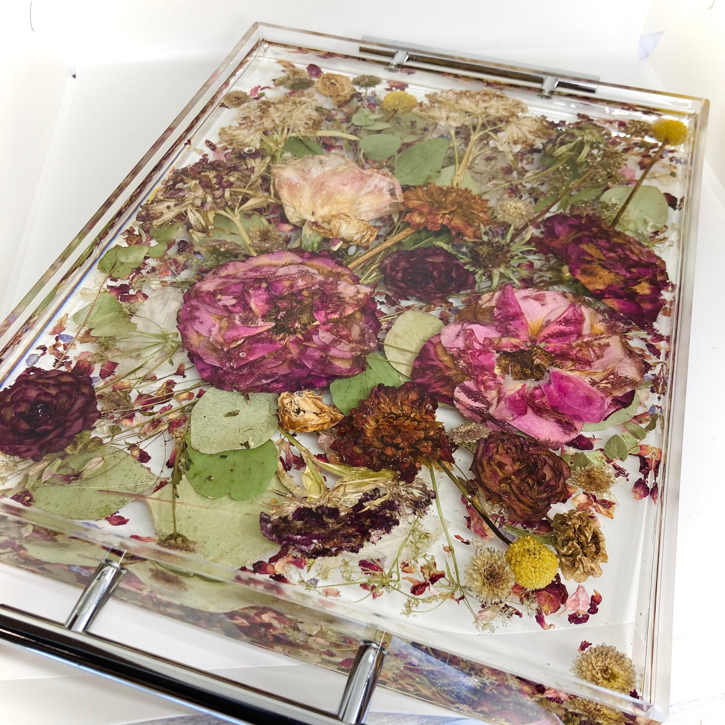 Flower Preservation lipped tray