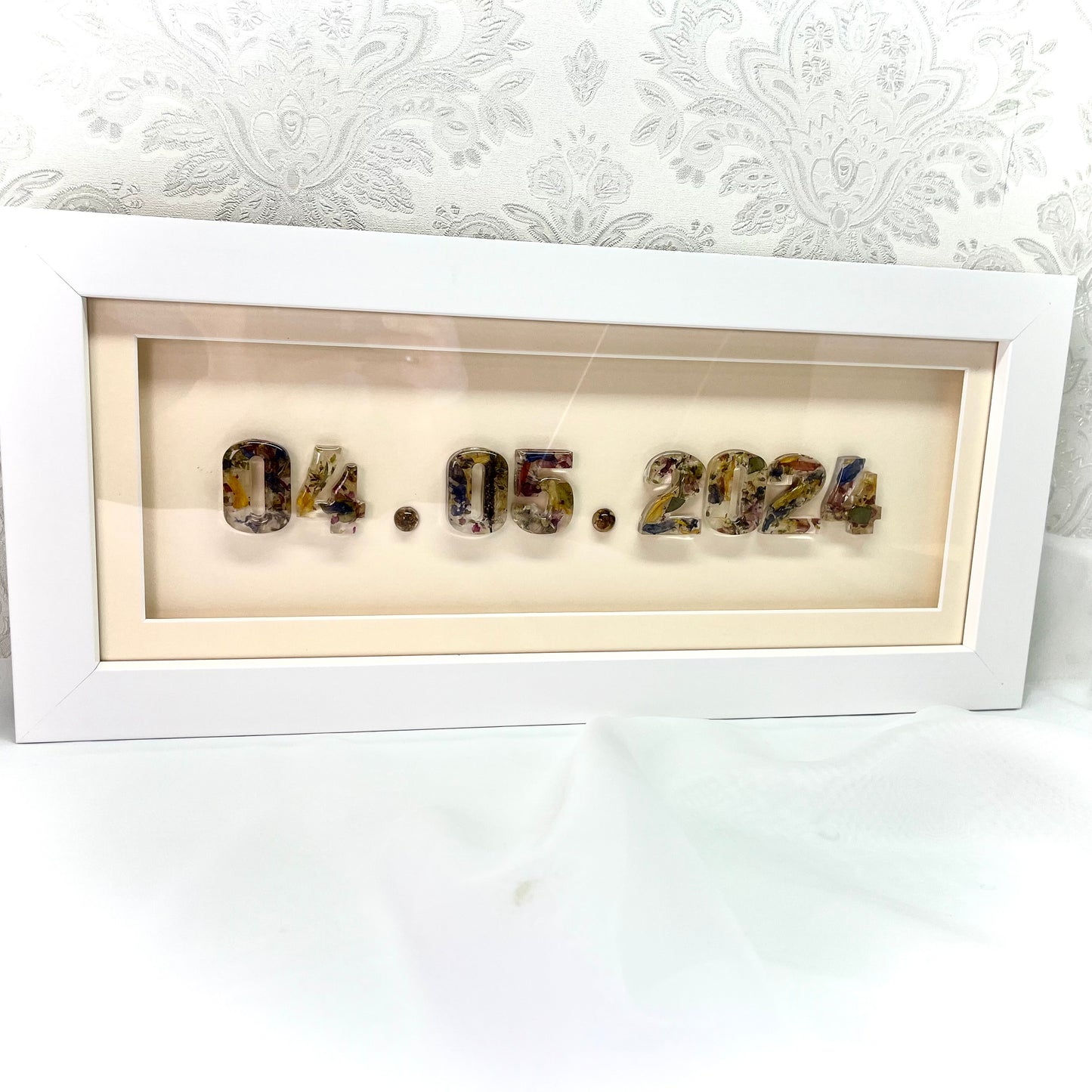 Flower Preservation framed date