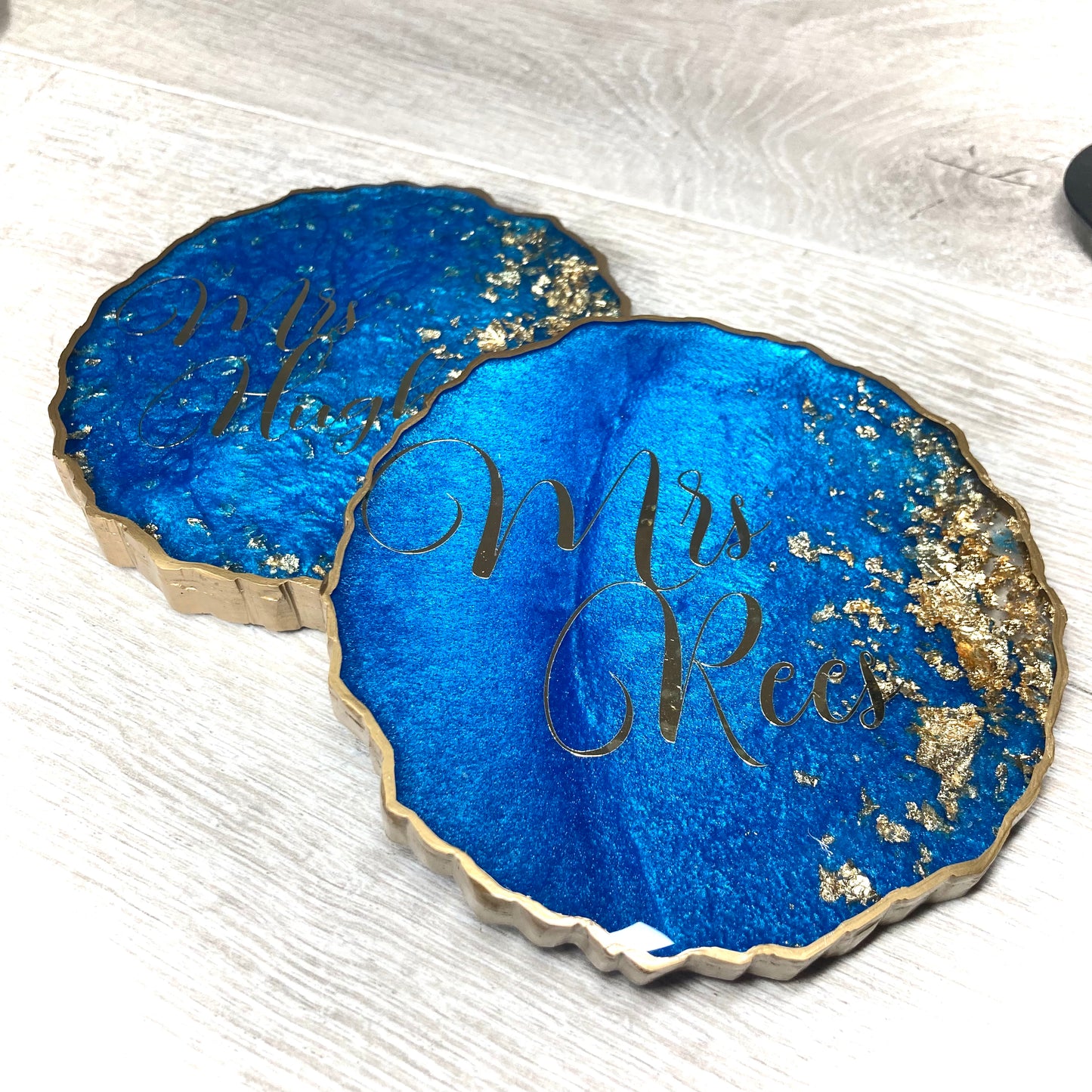 Personalised Geode Coaster