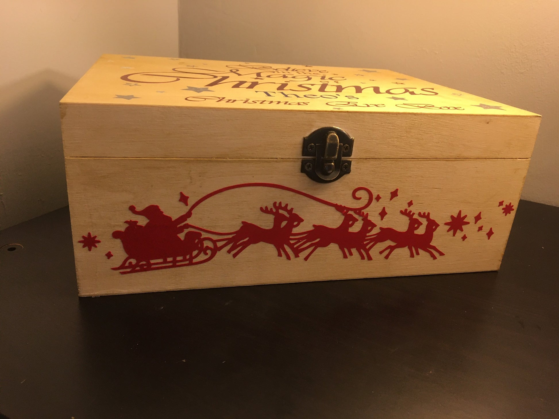 Christmas eve box, Personalised Christmas eve box.
