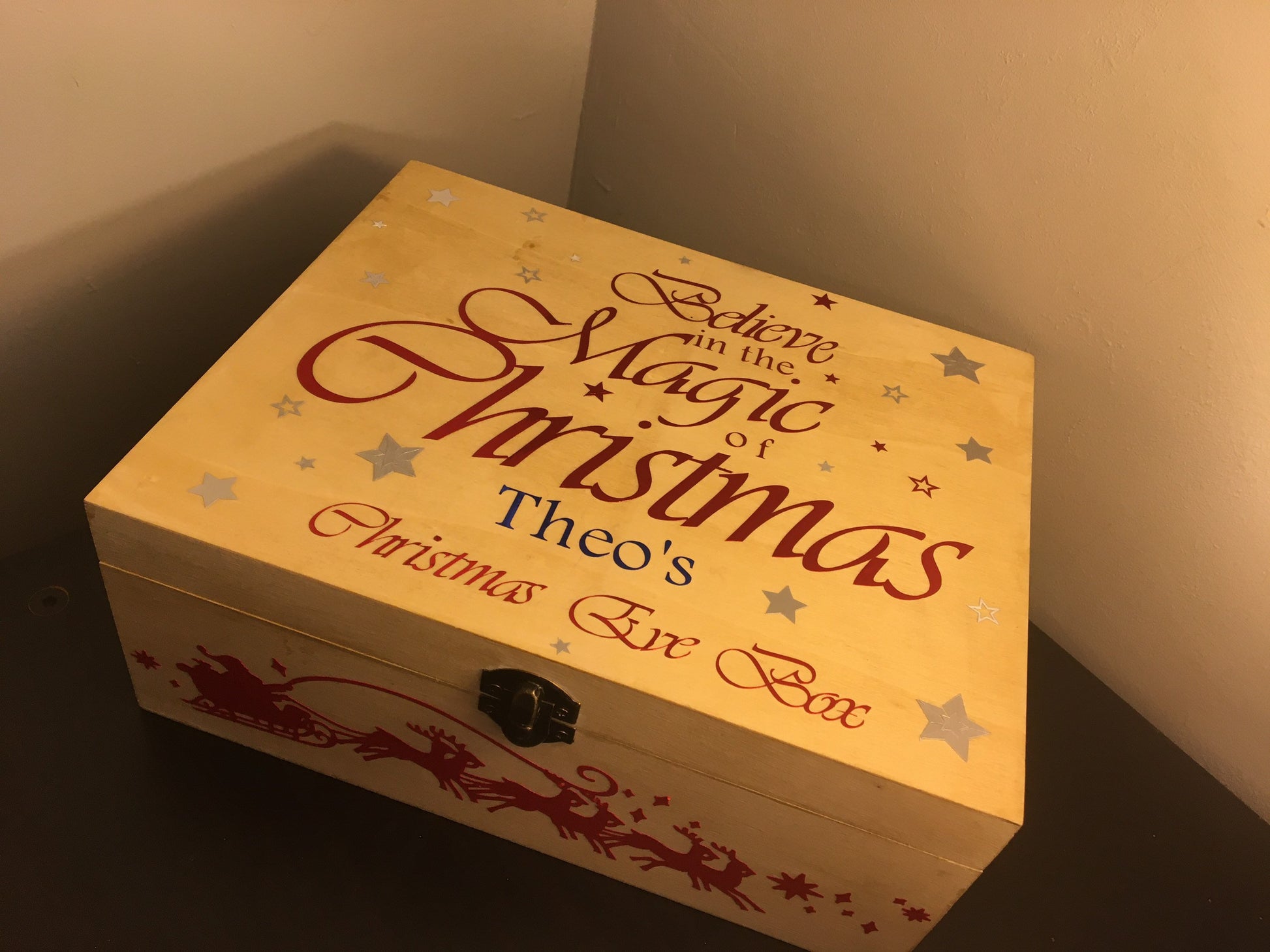 Christmas eve box, Personalised Christmas eve box.