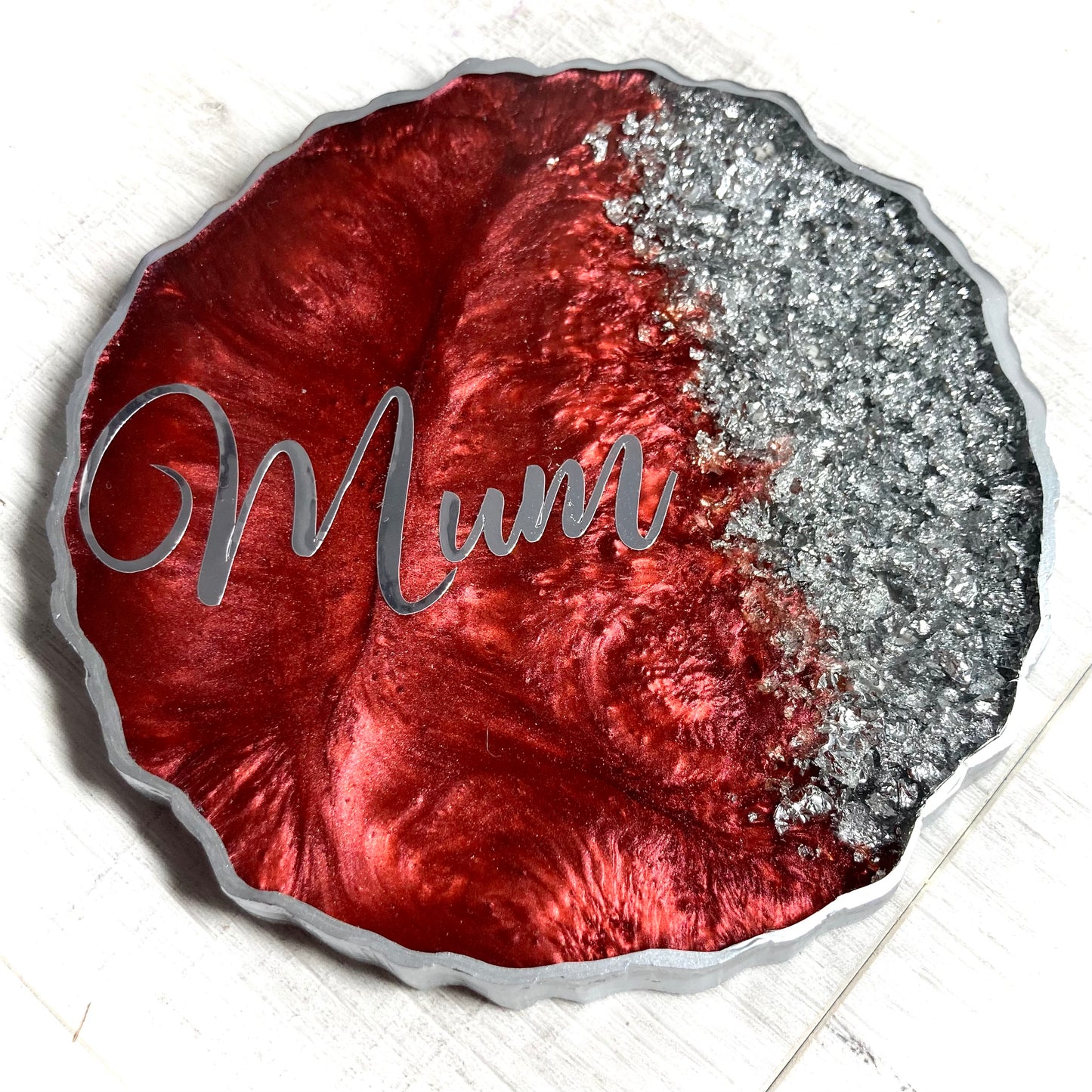 Personalised Geode Coaster