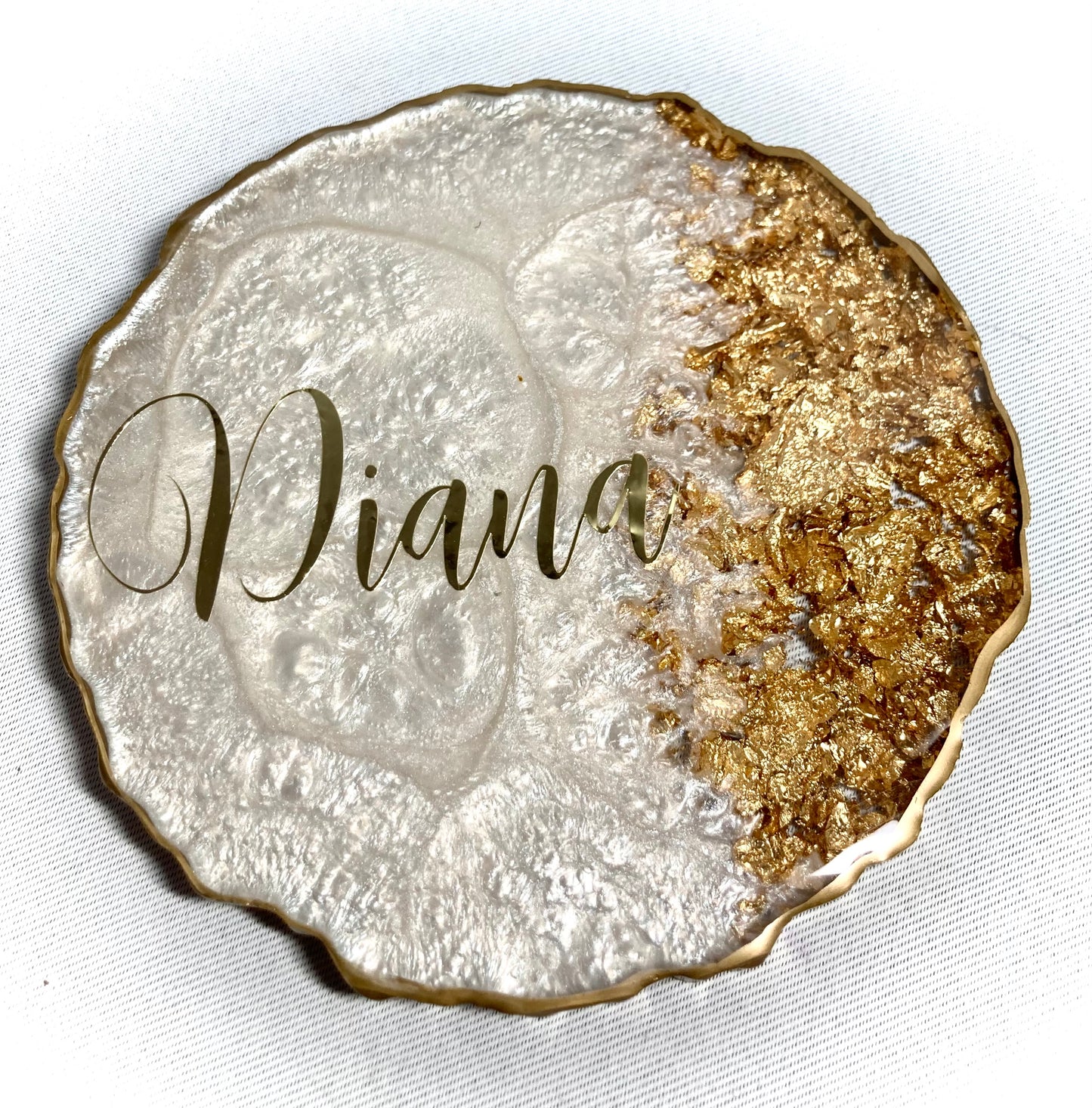 Personalised Geode Coaster