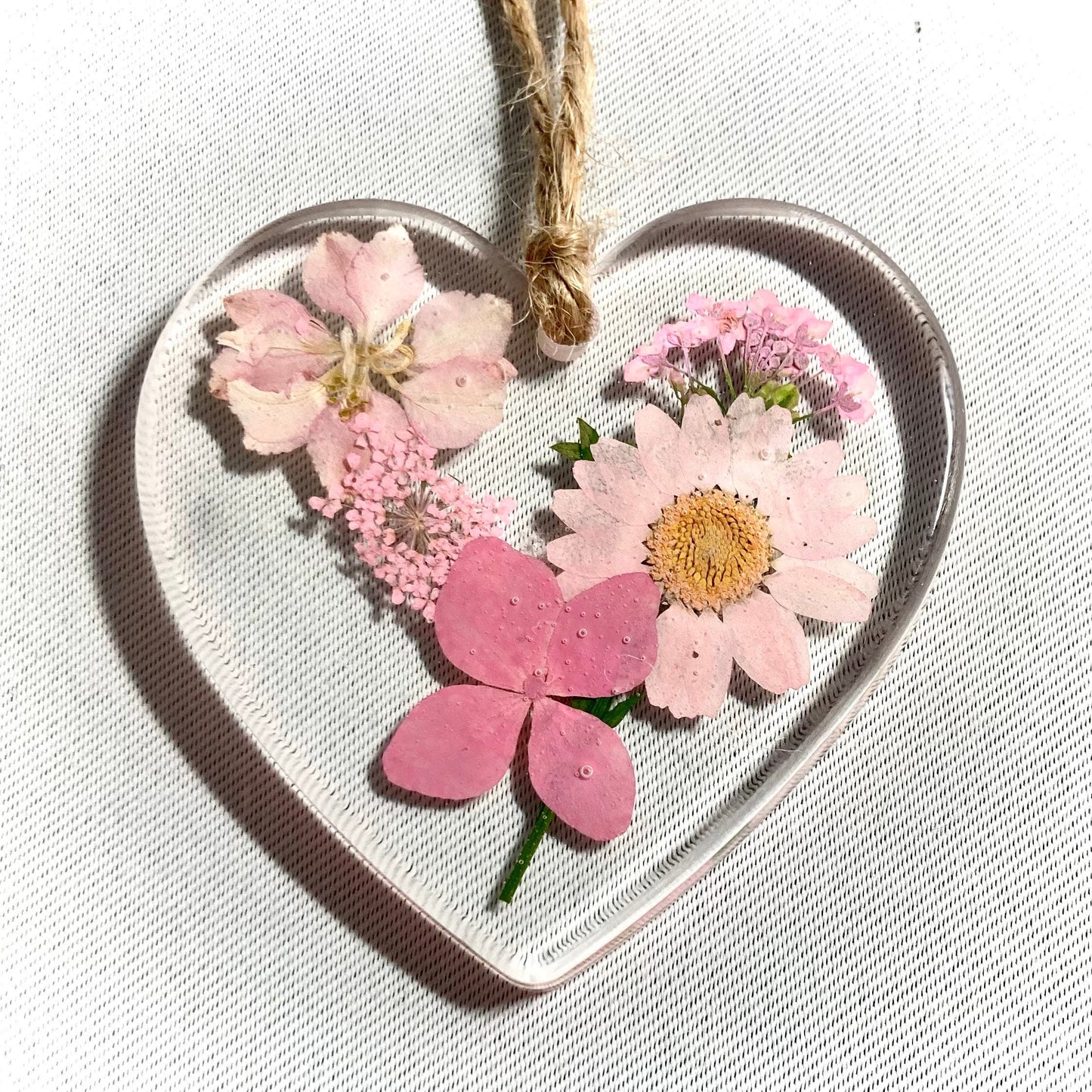 Pink hanging Heart