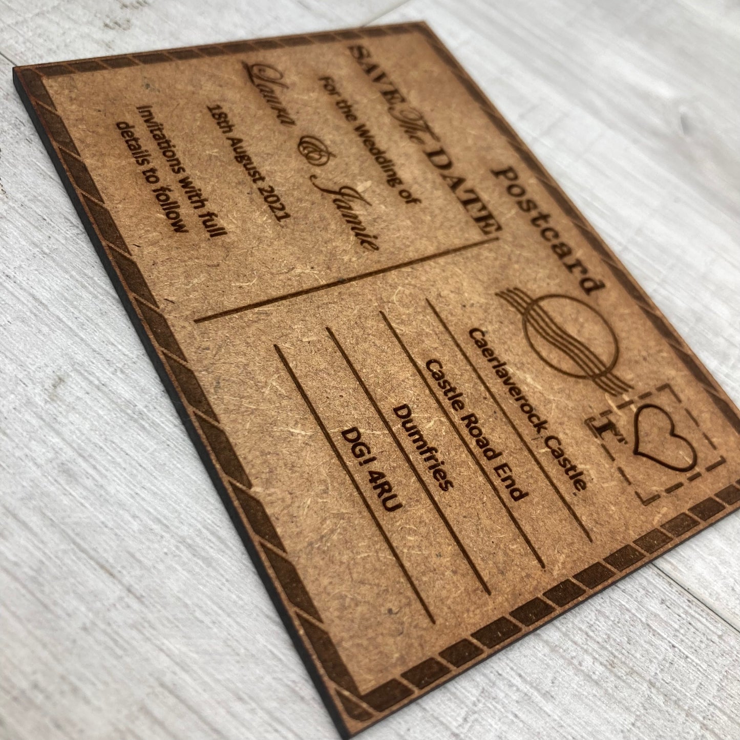 Save the date post cards