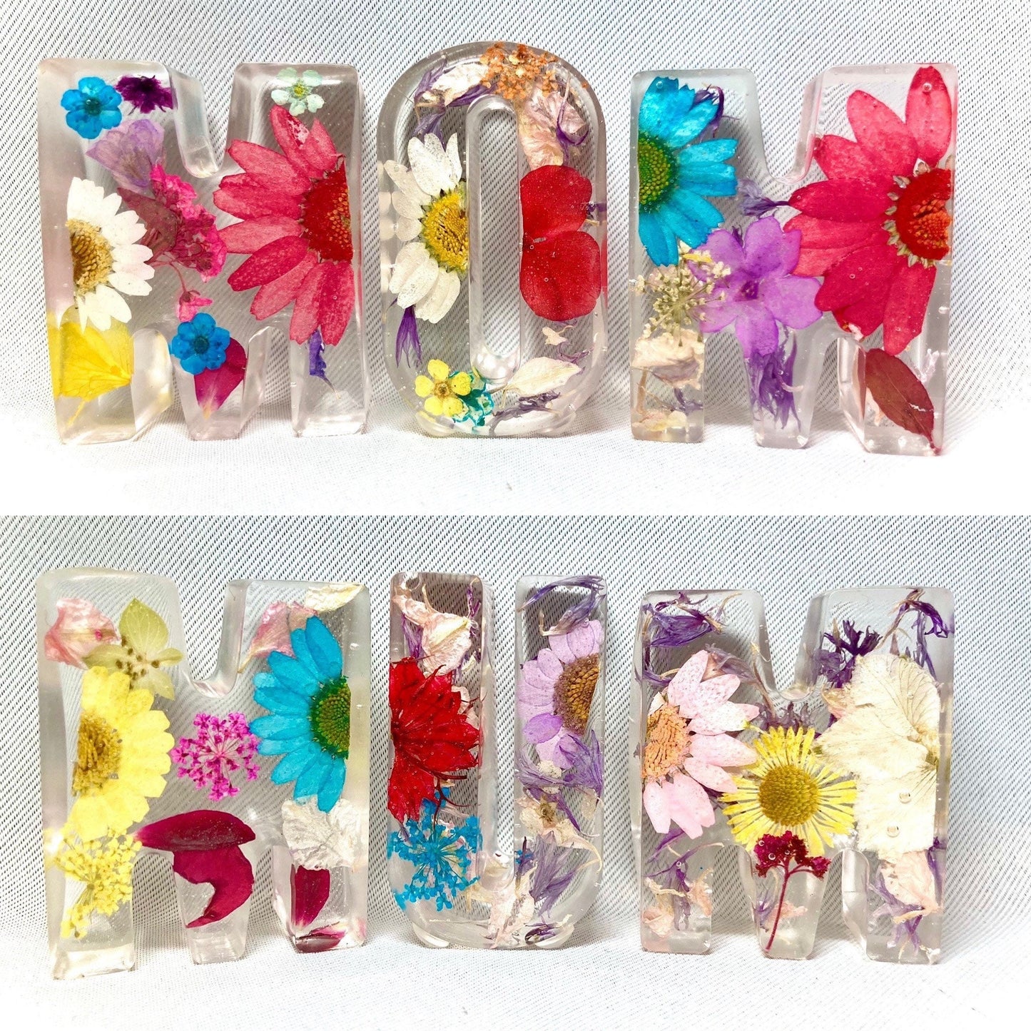 Freestanding Floral Letters