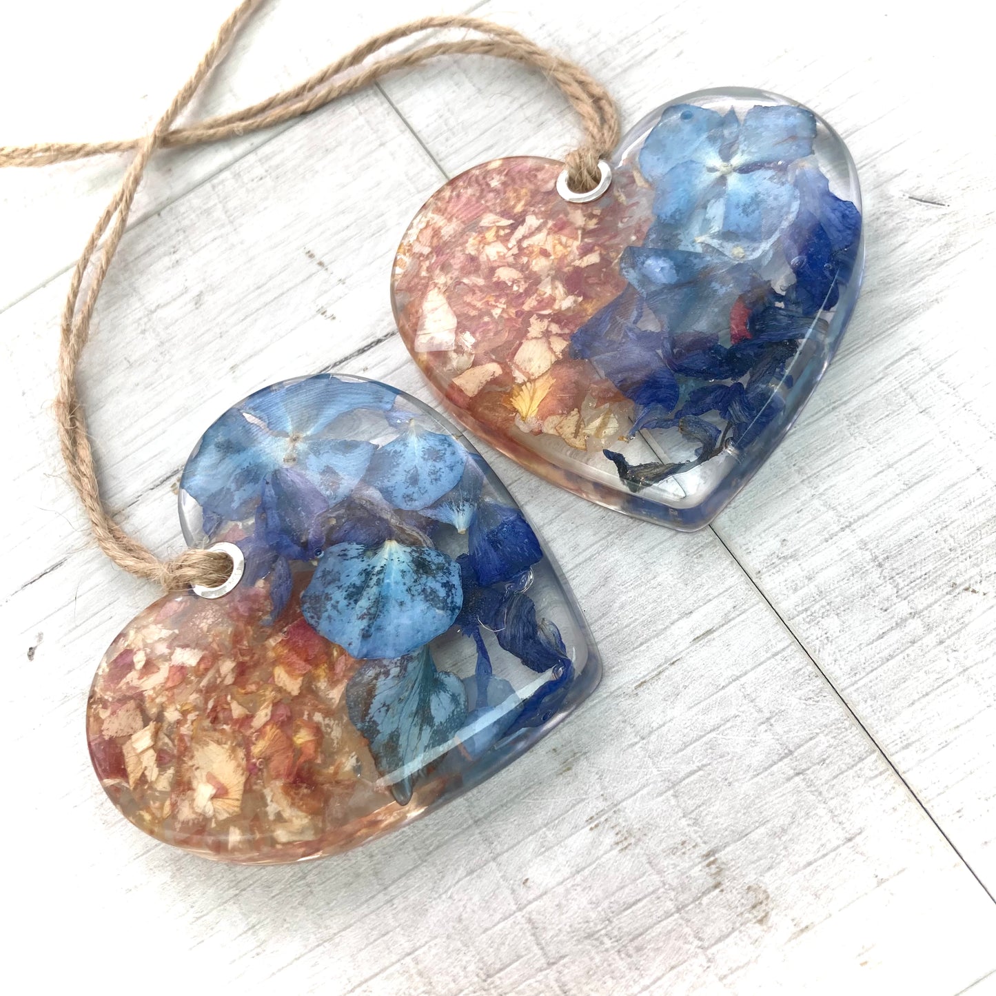 Flower Preservation hanging heart