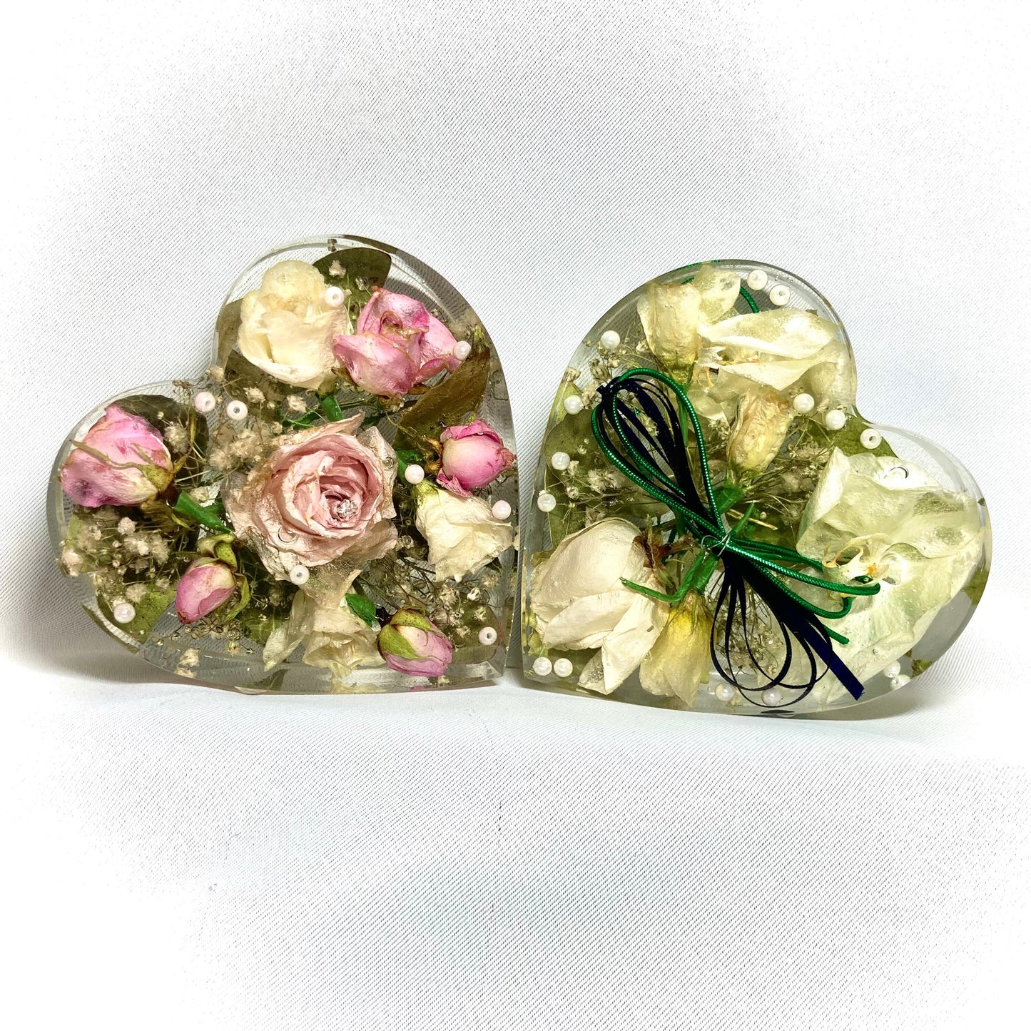 Flower Preservation 12cm Heart ornament