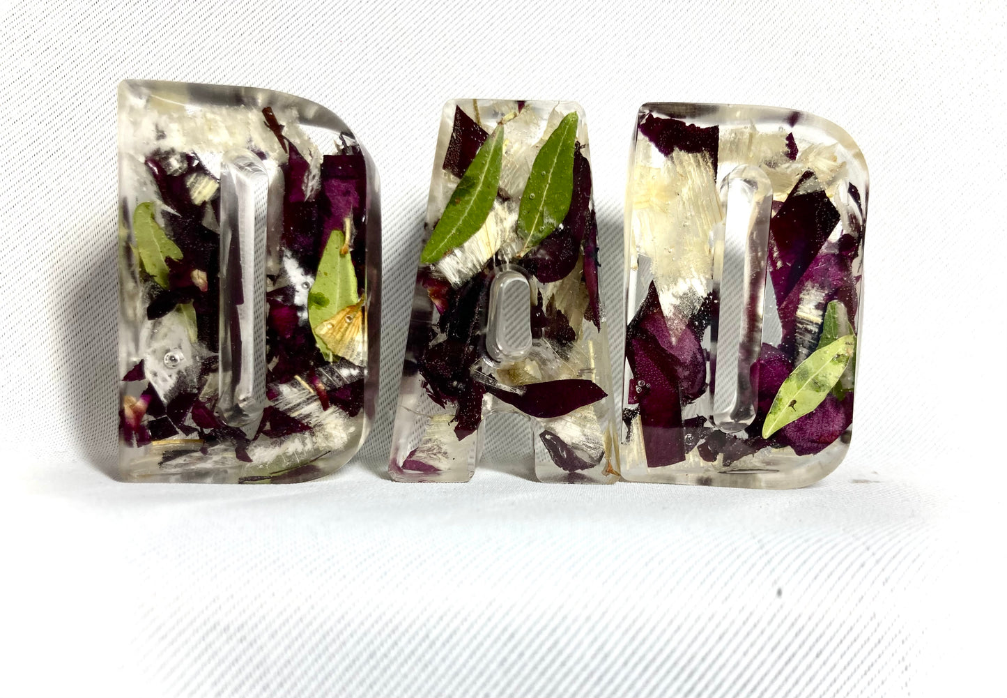 Flower Preservation 5cm letters