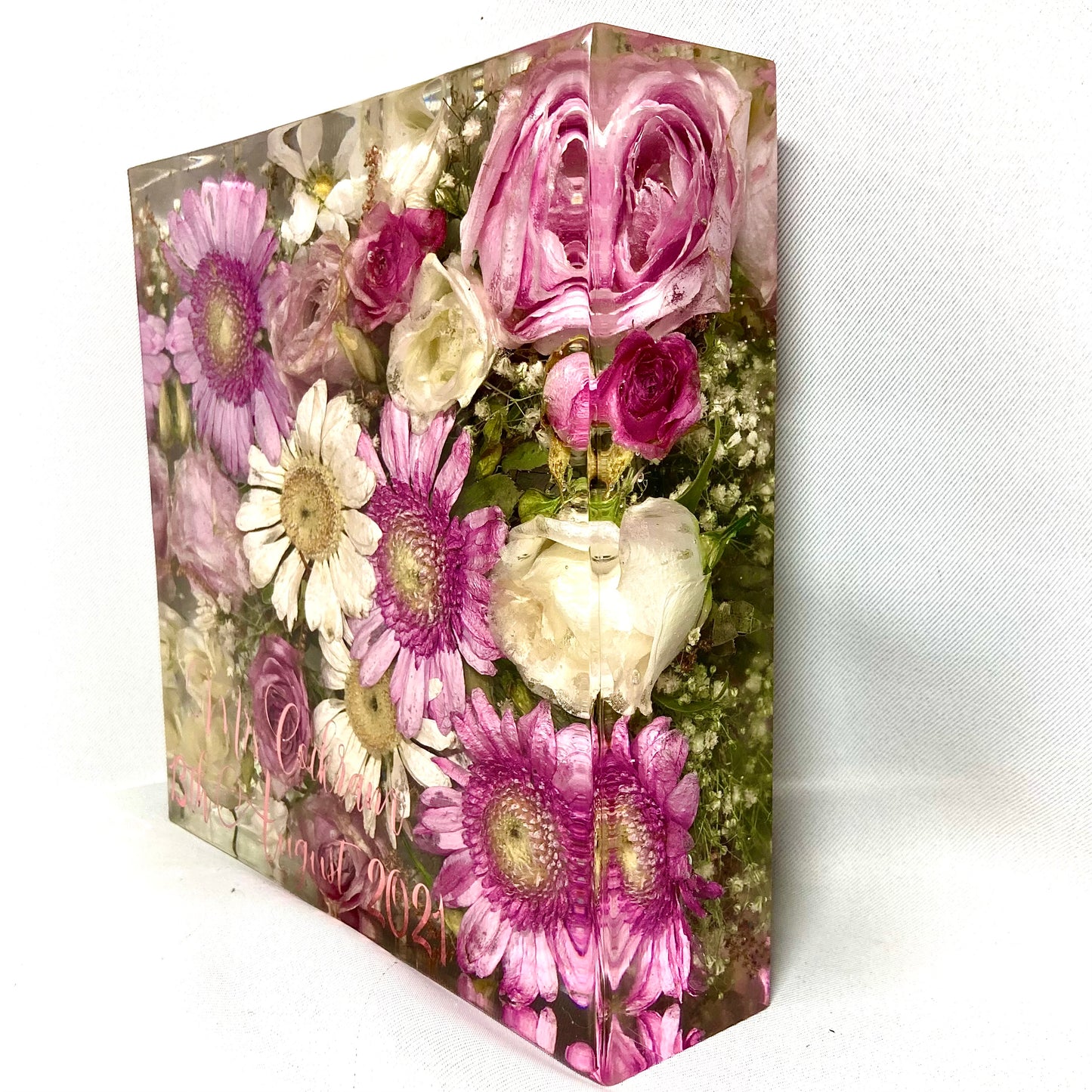 Flower Preservation 20cm display block