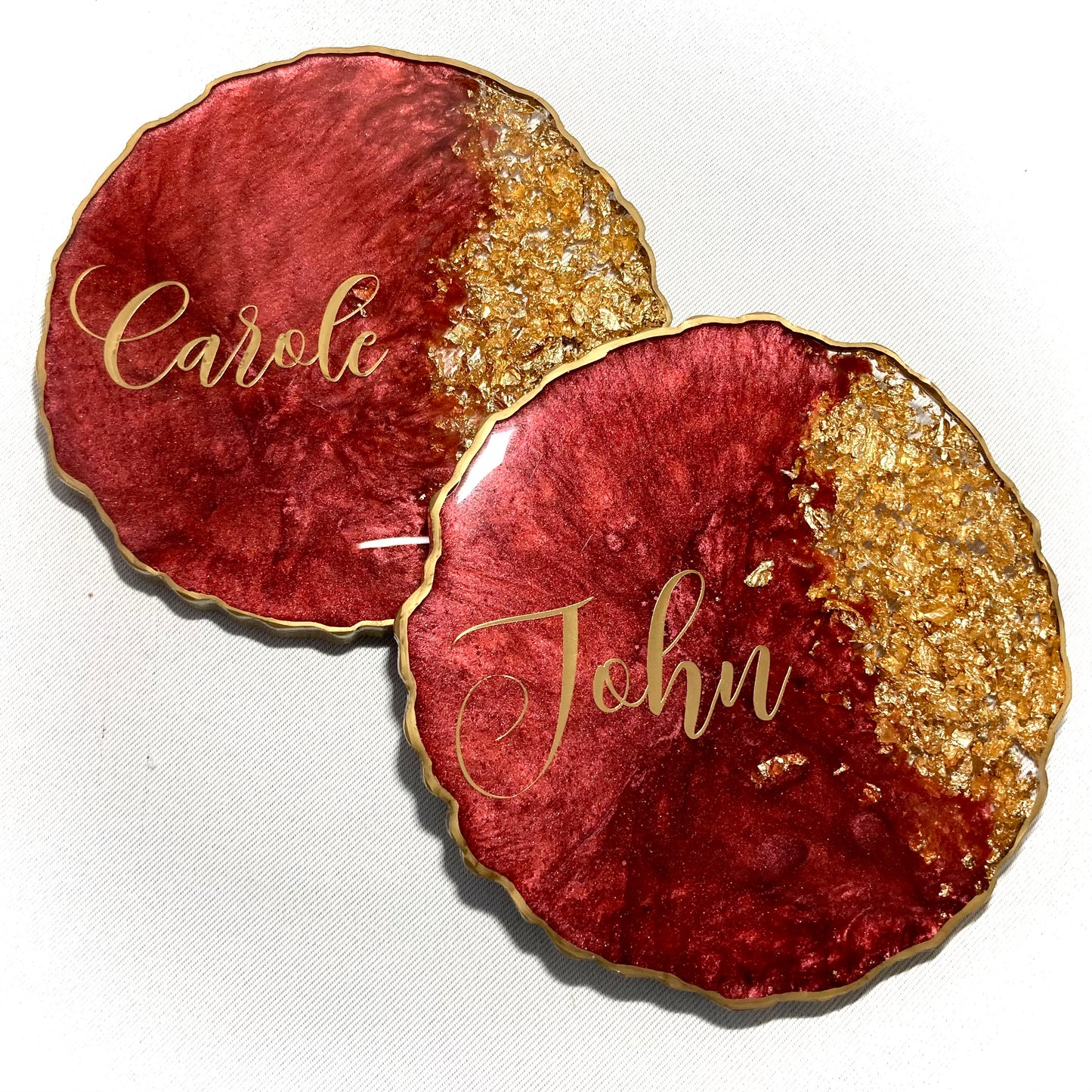 Personalised Geode Coaster