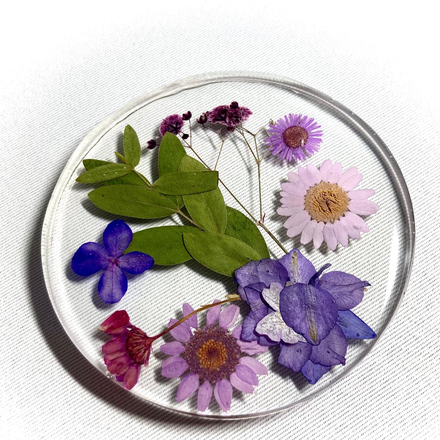 Purple Floral Coasters