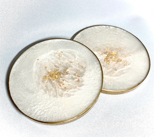 White round coaster