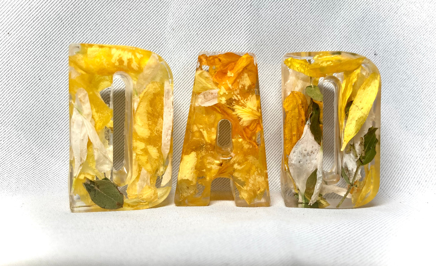 Flower Preservation 5cm letters