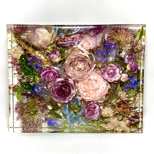 Flower Preservation 20x25cm display block