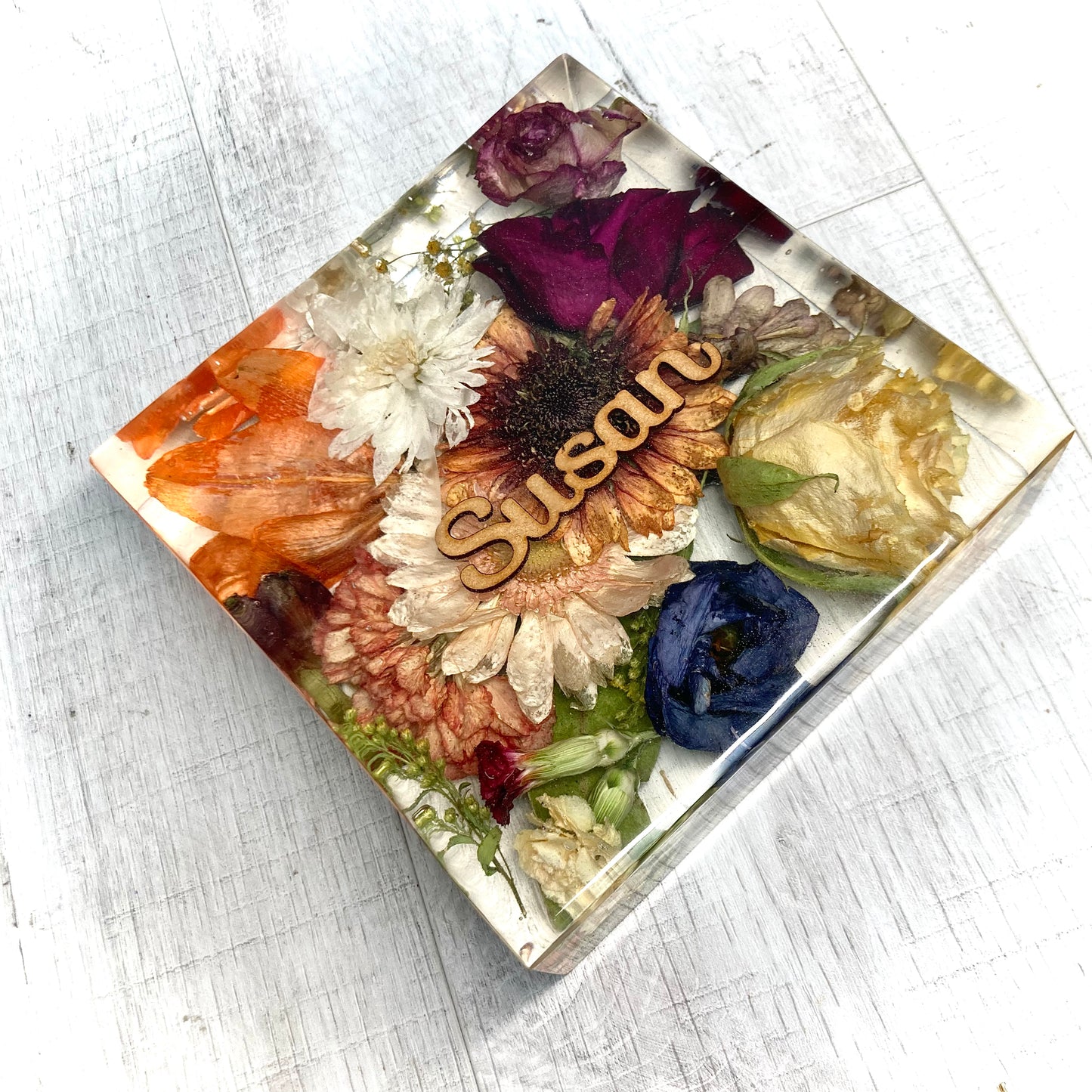 Flower Preservation 15cm display block