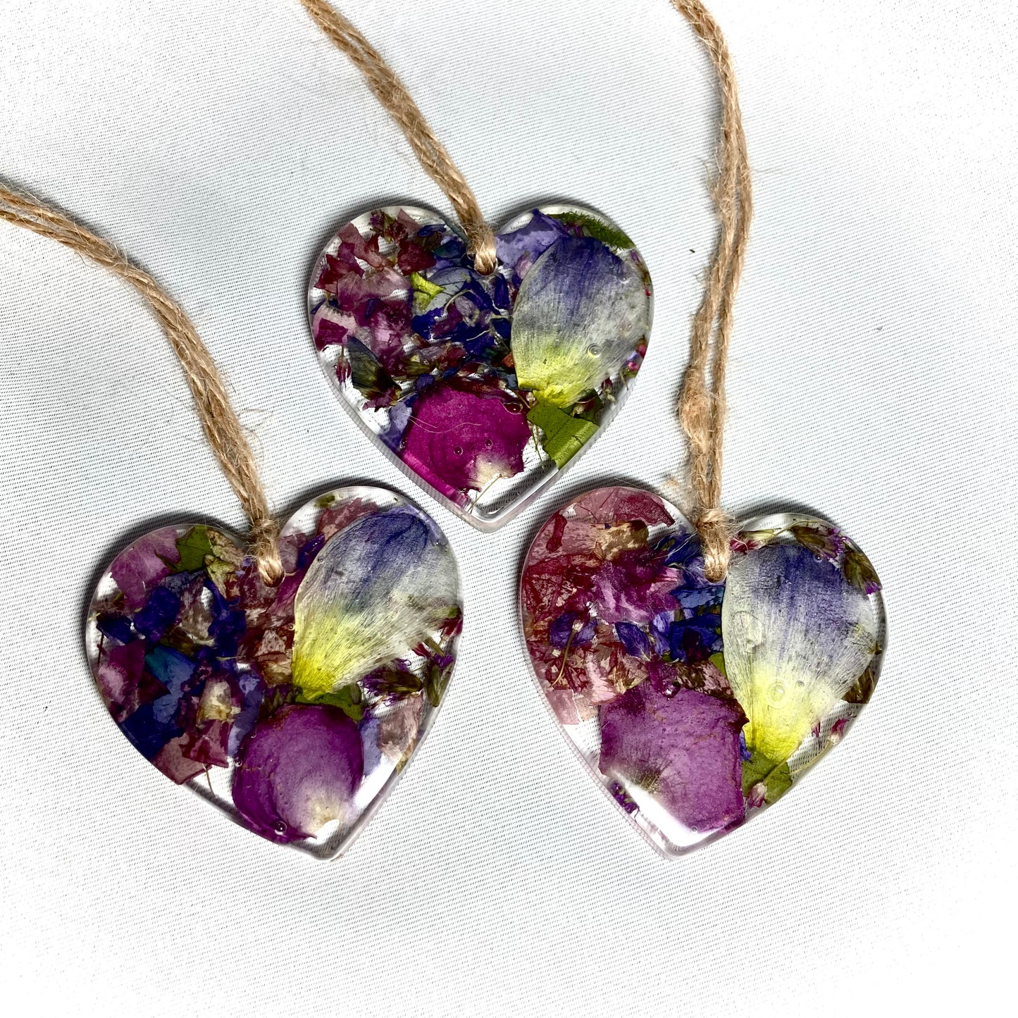 Flower Preservation hanging heart