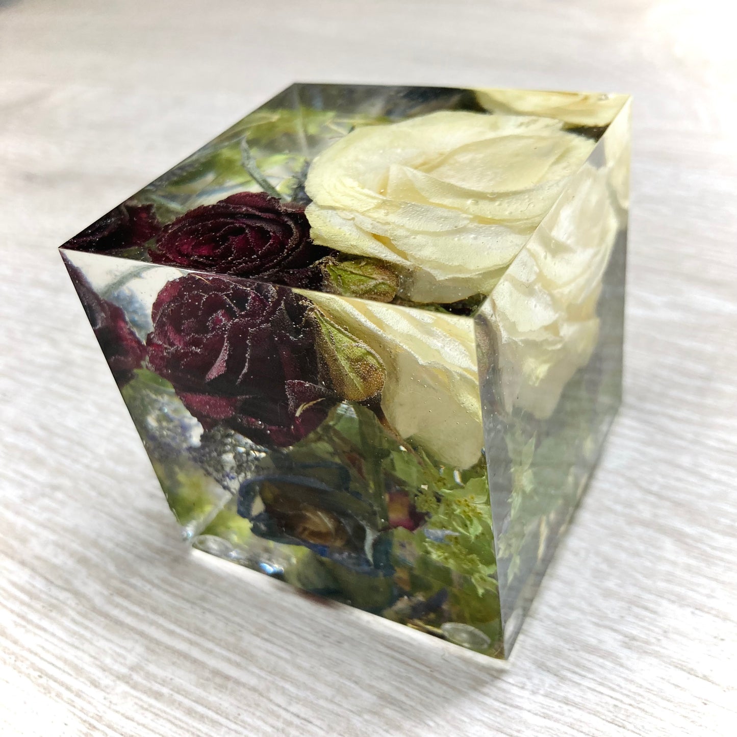 Flower Preservation 8cm cube