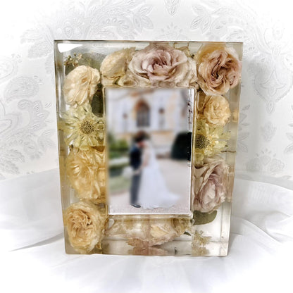Flower Preservation 20x25cm photo frame block