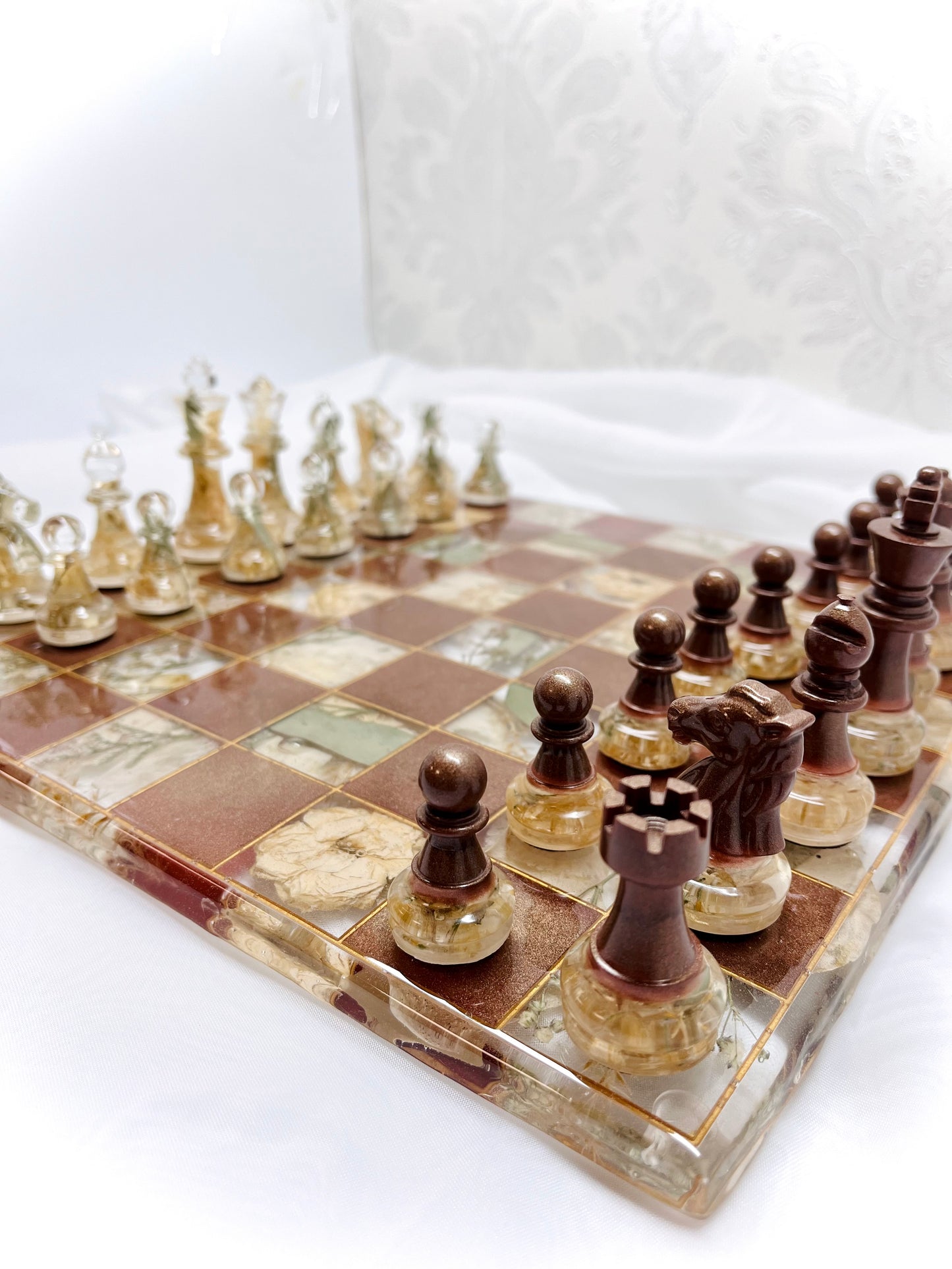 Flower Preservation Chess set