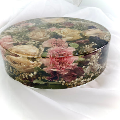 Flower Preservation 27cm circle display