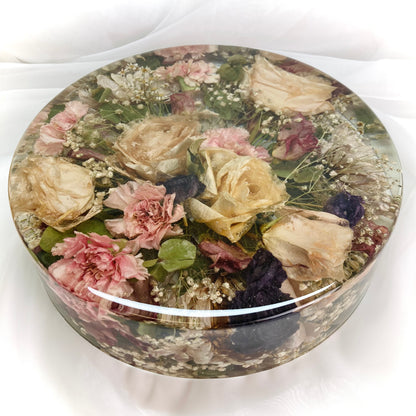 Flower Preservation 27cm circle display