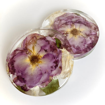 Flower Preservation 11cm coasters