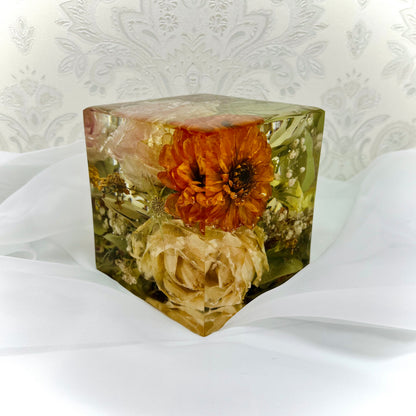 Flower Preservation 10cm cube