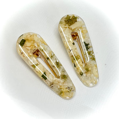 Flower Preservation Traditional Hair Clip