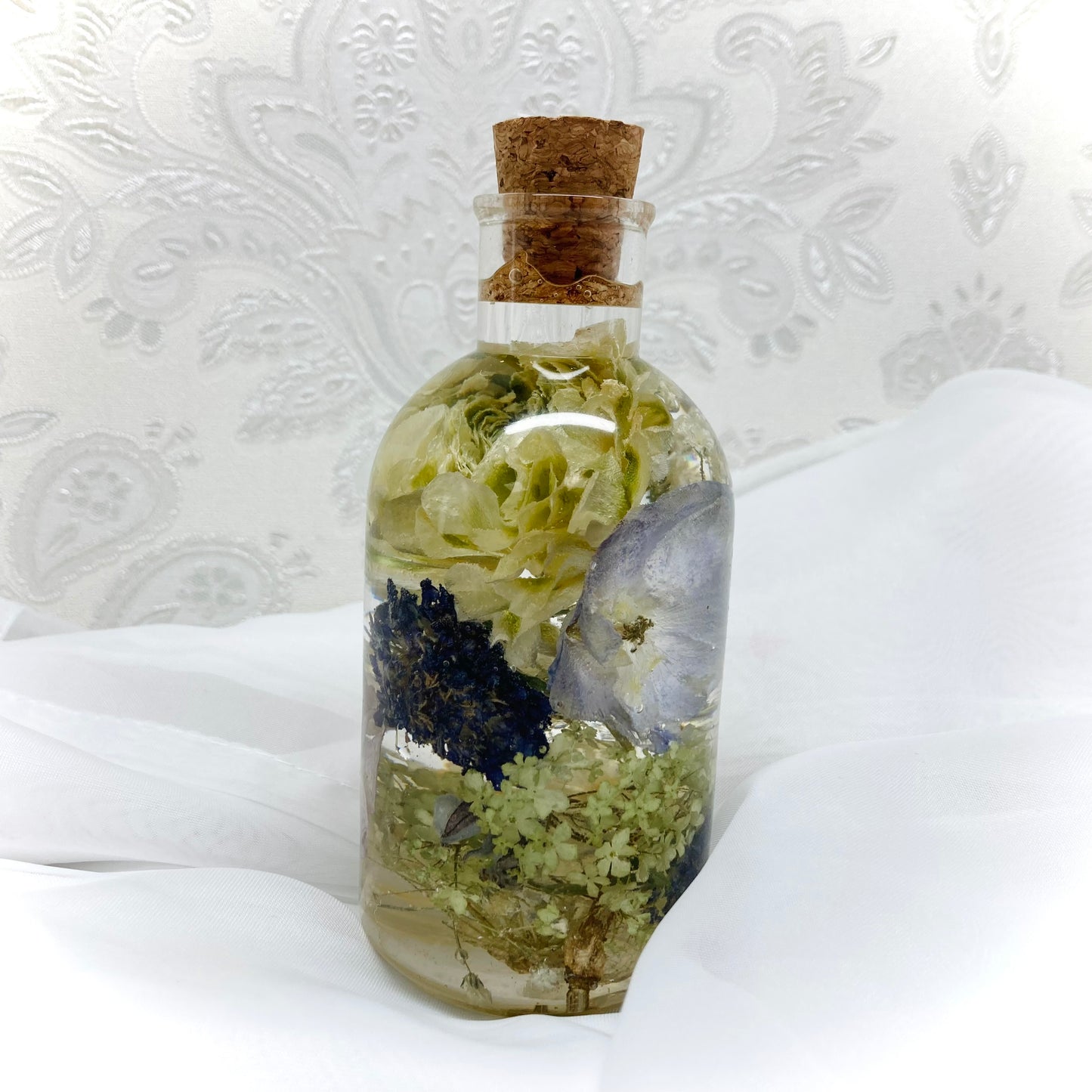 Flower Preservation corked bottle