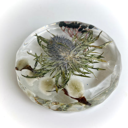 Flower Preservation faceted coasters