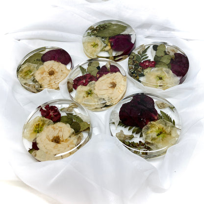 Flower Preservation 11cm coasters
