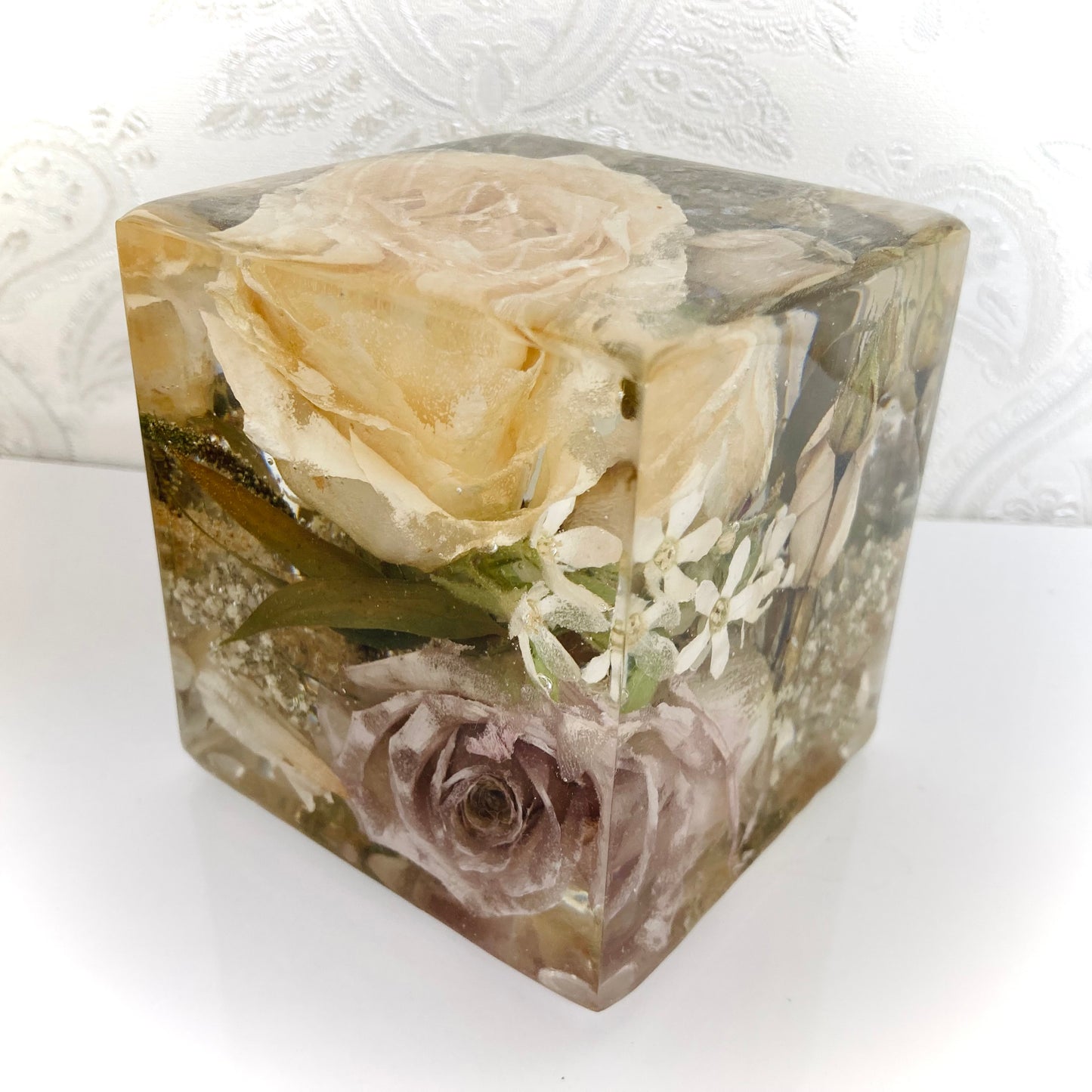 Flower Preservation 10cm cube