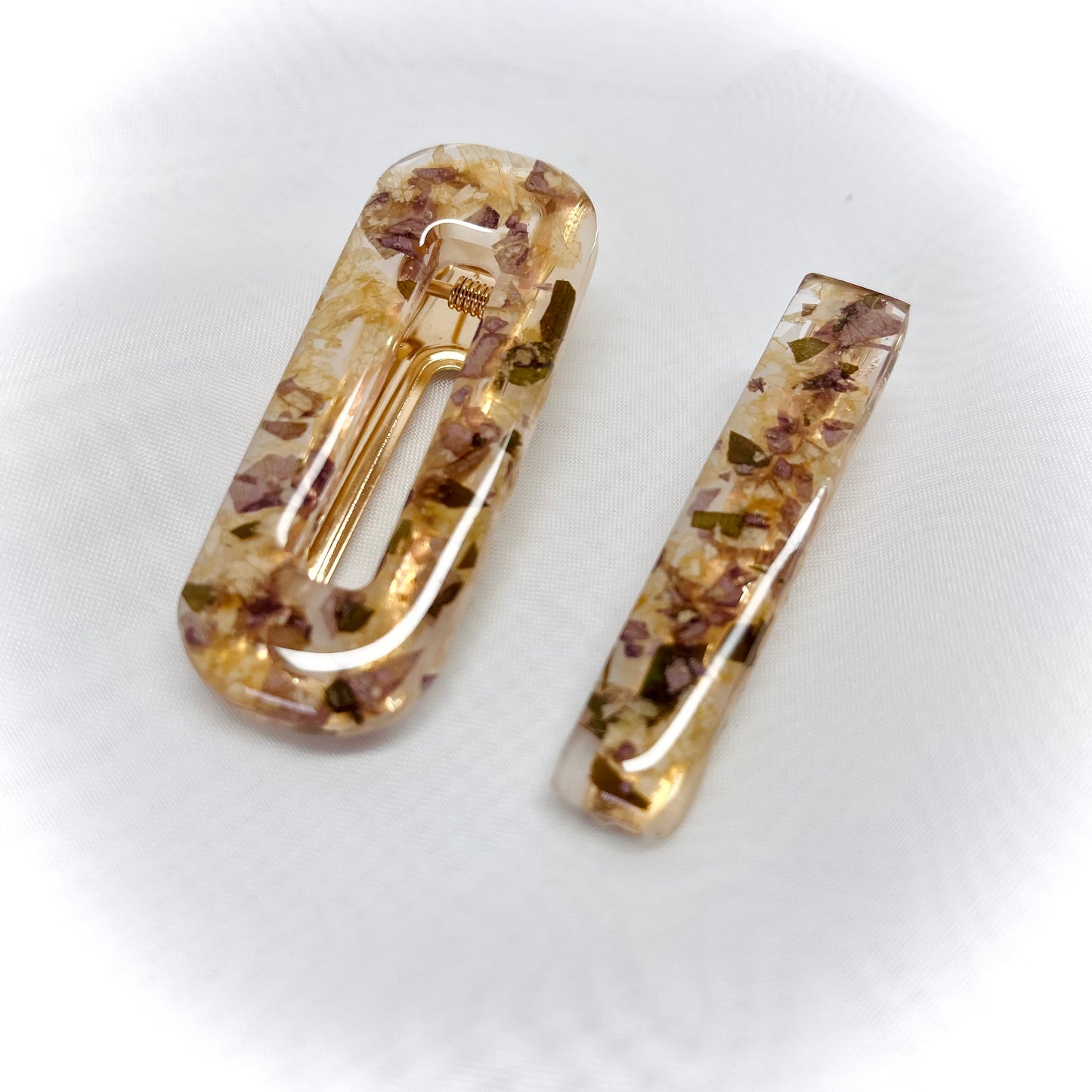 Flower Preservation Traditional Hair Clip
