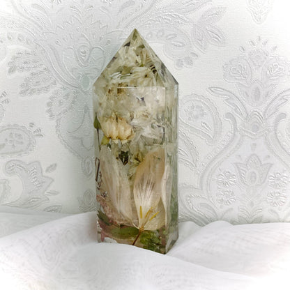 Flower Preservation 15.5cm crystal ornament