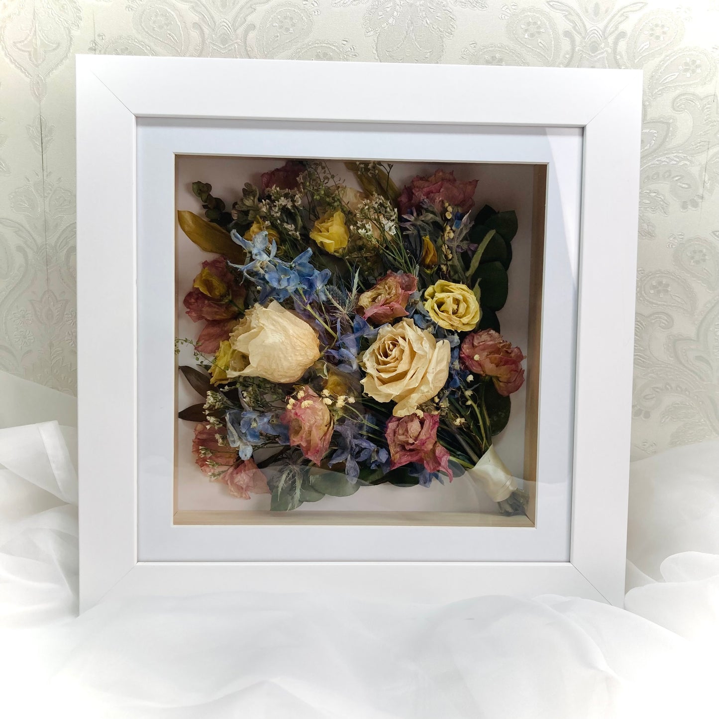 Flower Preservation square bouquet frame