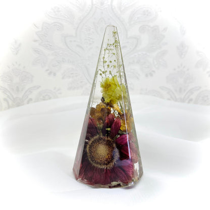 Flower Preservation faceted bracelet holder