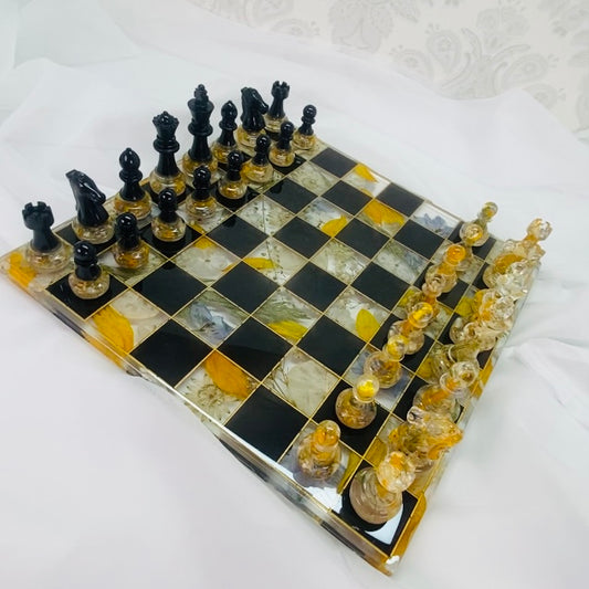 Flower Preservation Chess set