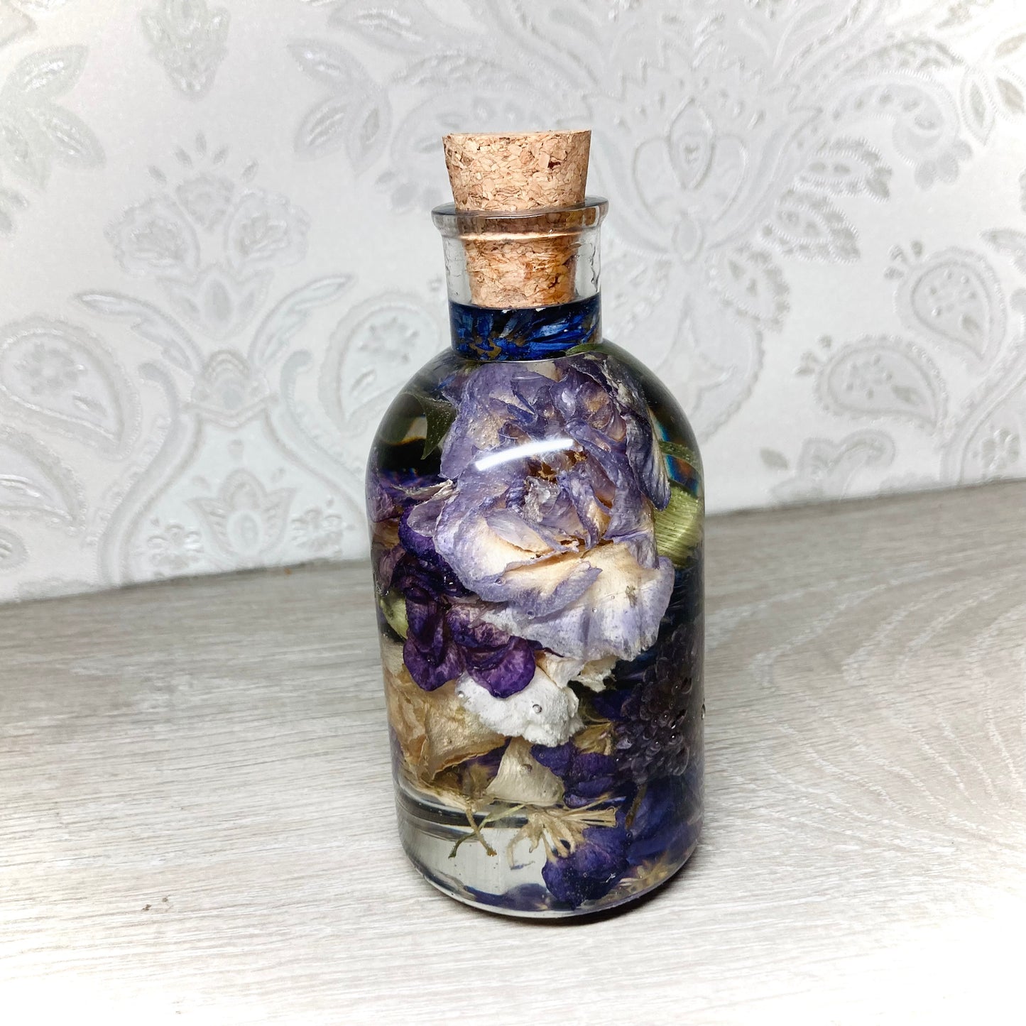 Flower Preservation corked bottle